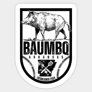 BaumBQ 04 Black Sticker